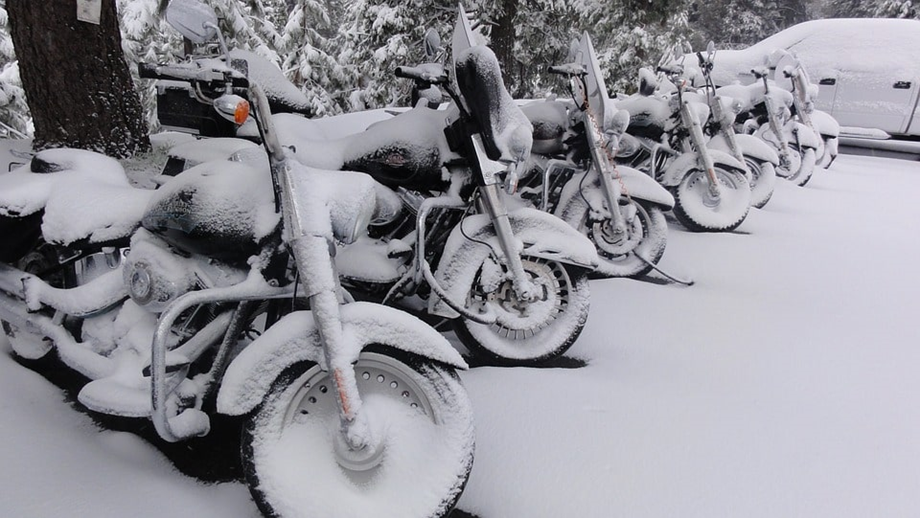 Auch die Überwinterung des Motorrads erfordert eine besondere Vorbereitung