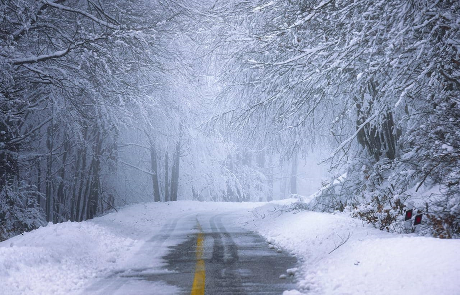 Gepulstes Bremsen funktioniert besonders gut auf winterlichen Strecken