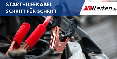Starthilfekabel – Schritt für Schritt