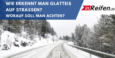Wie erkennt man Glatteis auf Straßen? Worauf soll man achten?  