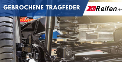 Gebrochene Tragfeder