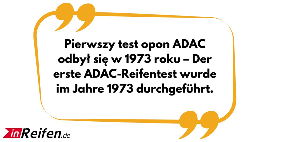Der diesjährige Sommerreifentest ist auch eine Jubiläumsveranstaltung des ADAC